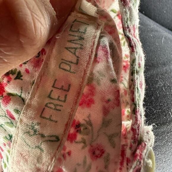 Free Planet Girls 2T Long Sleeve Colorful Floral Button Down Casual Top - Picture 8 of 16